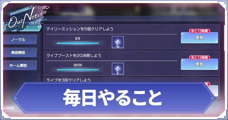 アワーノーツ_毎日やること_アイキャッチ