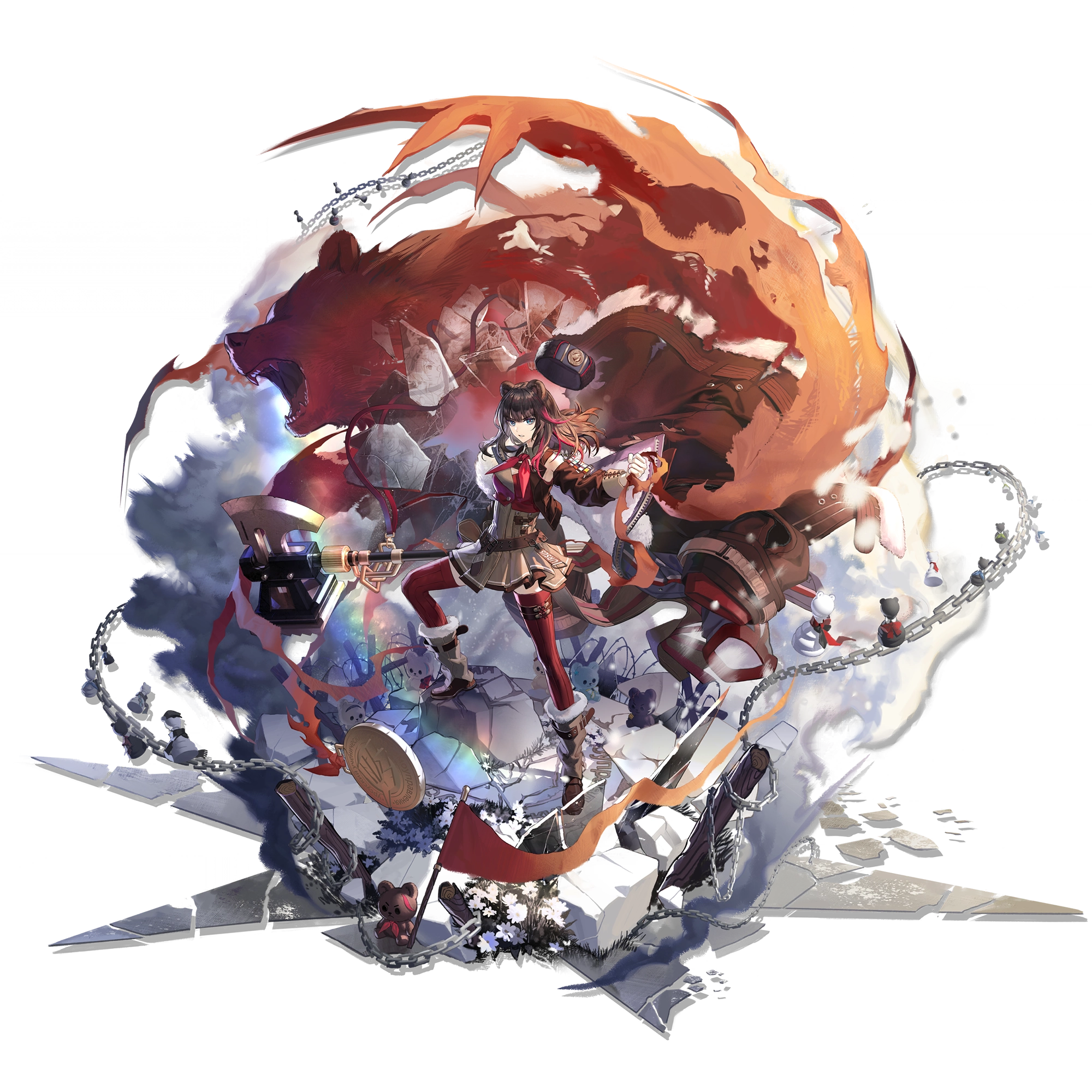 アークナイツ_怒潮ズィマー_昇進2立ち絵
