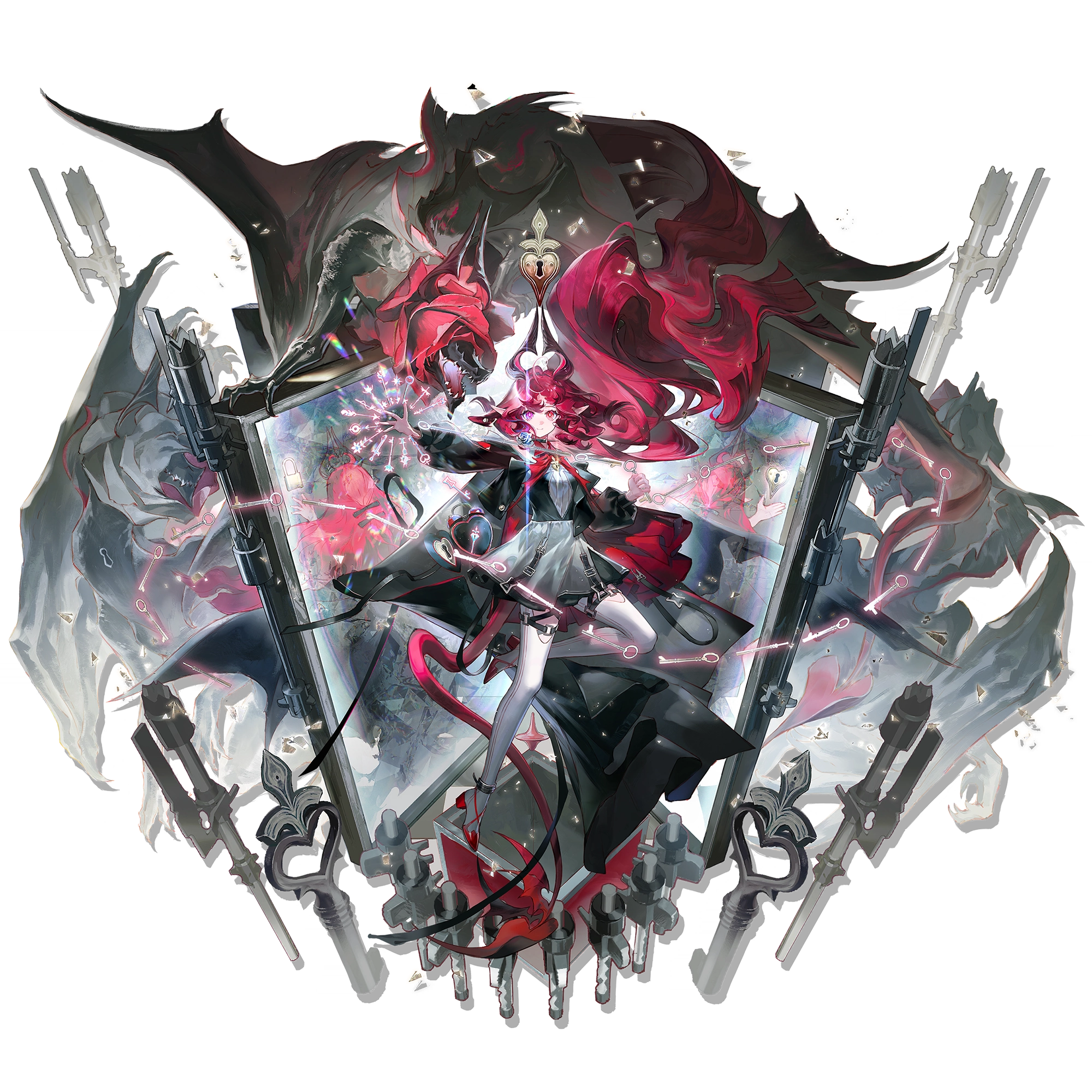 アークナイツ_ニンフ_昇進2立ち絵