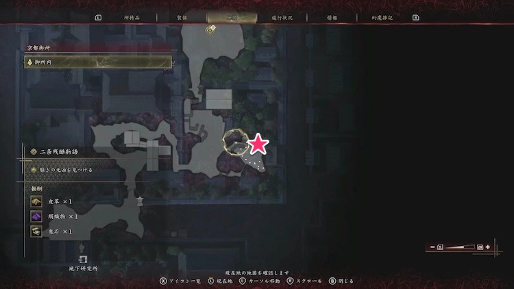 鬼武者WS_鬼石2_マップ