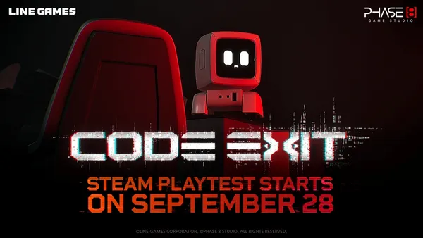 LINE Games、協力型ホラーPC新作ゲーム『CODE EXIT』Steamプレイテスト開始！