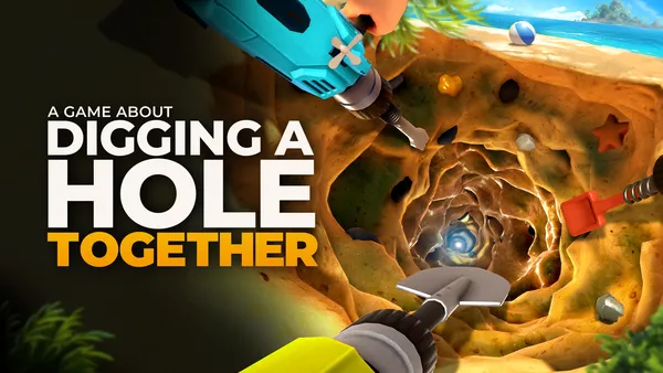 今度はみんなで地下深くの”新たな謎”へ挑め！『A Game About Digging A Hole Together』 今年後半リリース決定！