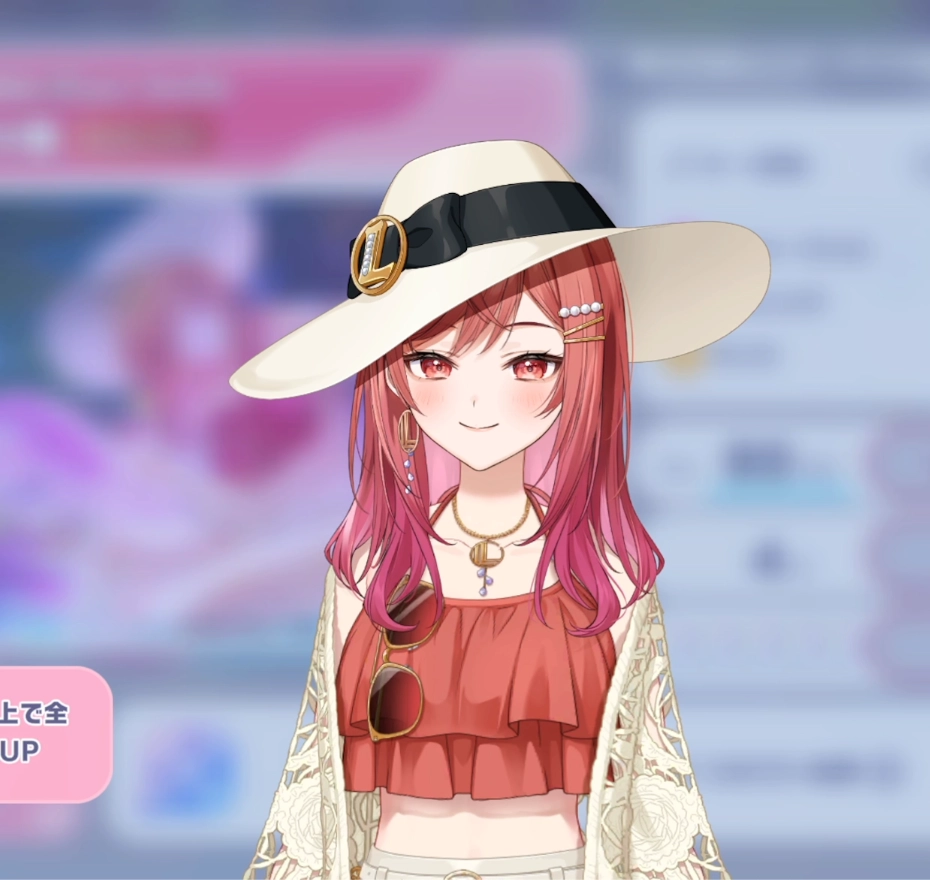 夏夜を彩るBrilliant Smile 一条莉々華の3Dモデル