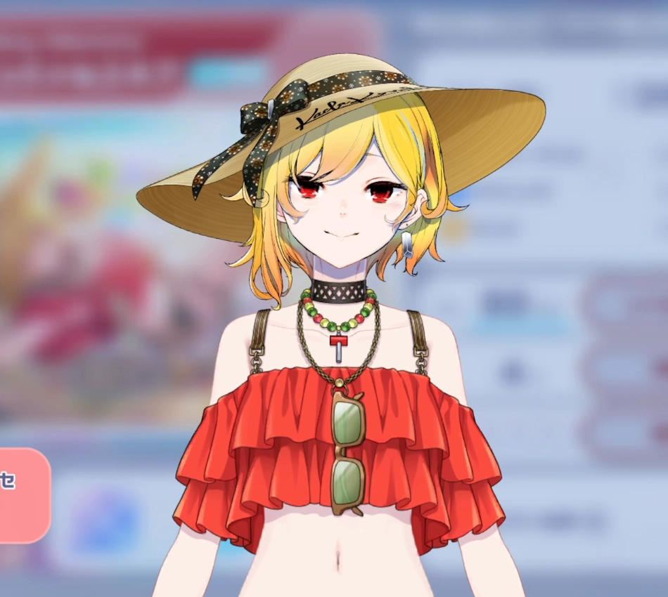 木陰で紡ぐShiny Memory カエラ・コヴァルスキアの衣装3Dモデル