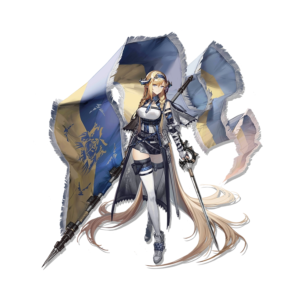 アークナイツ_サイラッハ_昇進1立ち絵