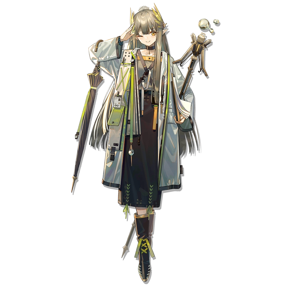 アークナイツ_ミュルジス_昇進1立ち絵