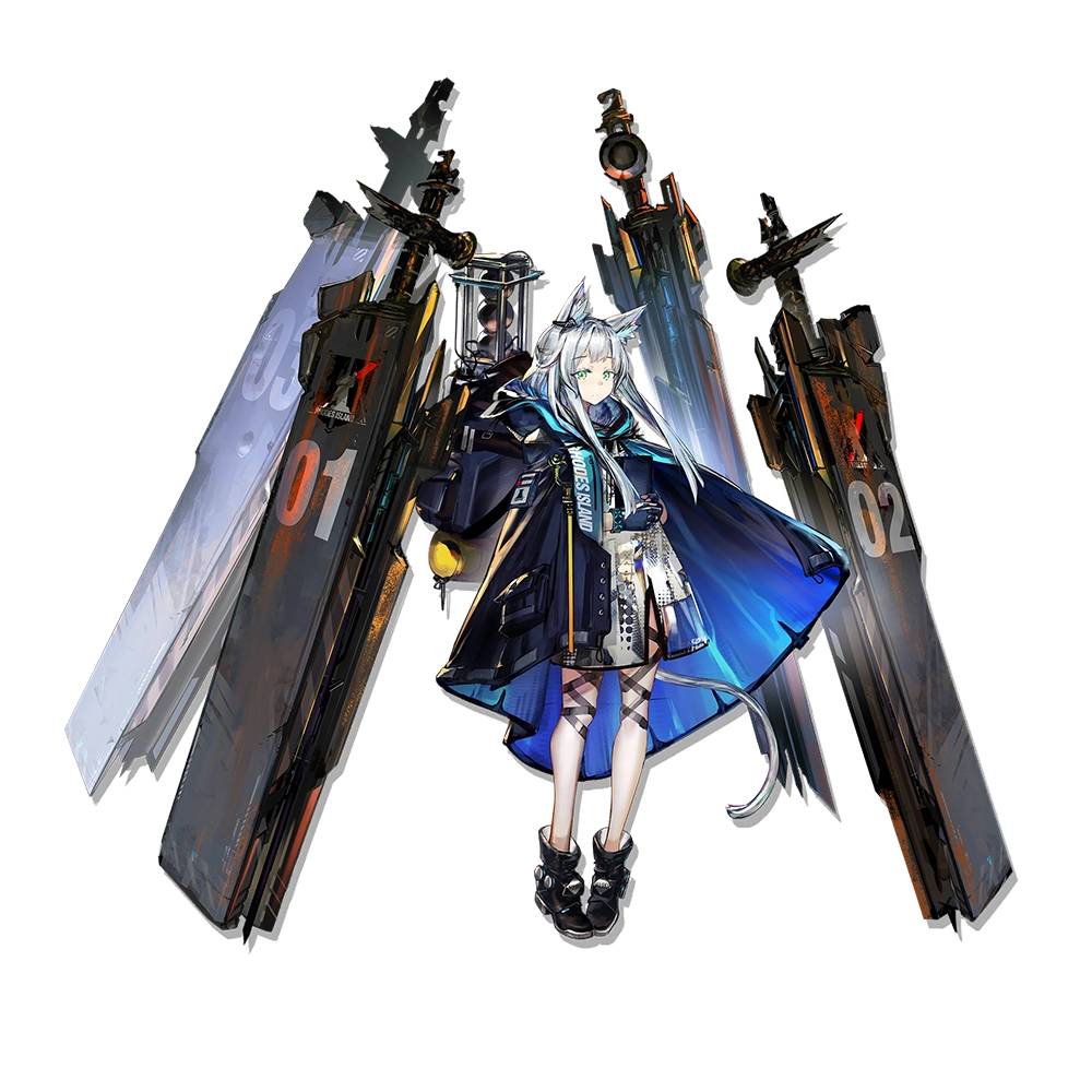 アークナイツ_ロスモンティス_昇進1立ち絵