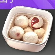 こしあんの白玉団子