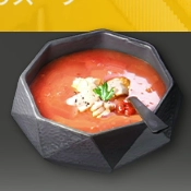 トマベリーと鱗獣肉のスープ