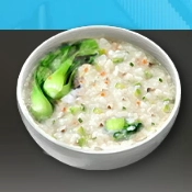 青野菜のお粥