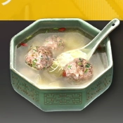 白瓜肉団子スープ