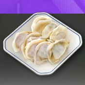 鱗獣肉の水餃子
