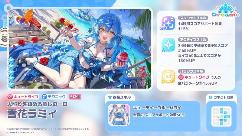 水着ラミィ_性能