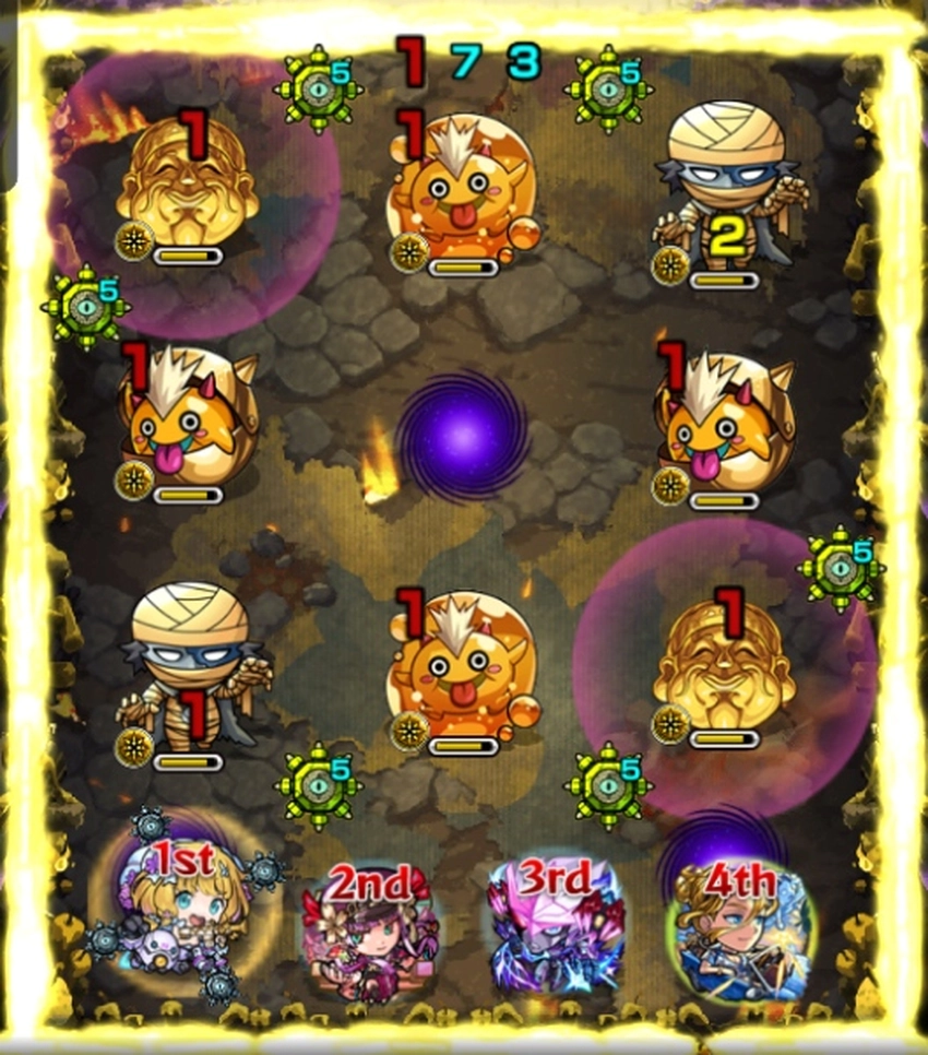 モンスト_大黒天_ゾンビ