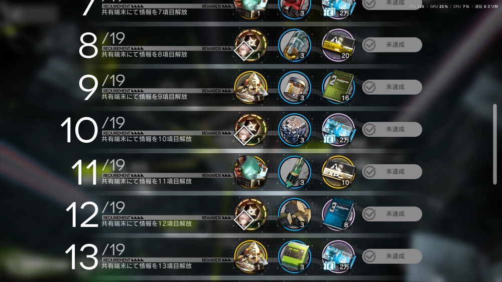 アークナイツ_共有端末