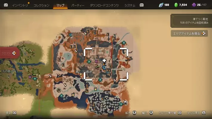 邪悪な村人の機密情報_サブクエスト発生場所_マップ