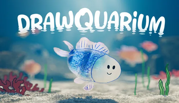 描いた魚が泳ぎ出す！お絵描き水槽シミュレーター『Drawquarium』11月13日に発売決定！