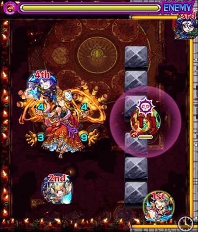 モンスト、獣神、ステ3