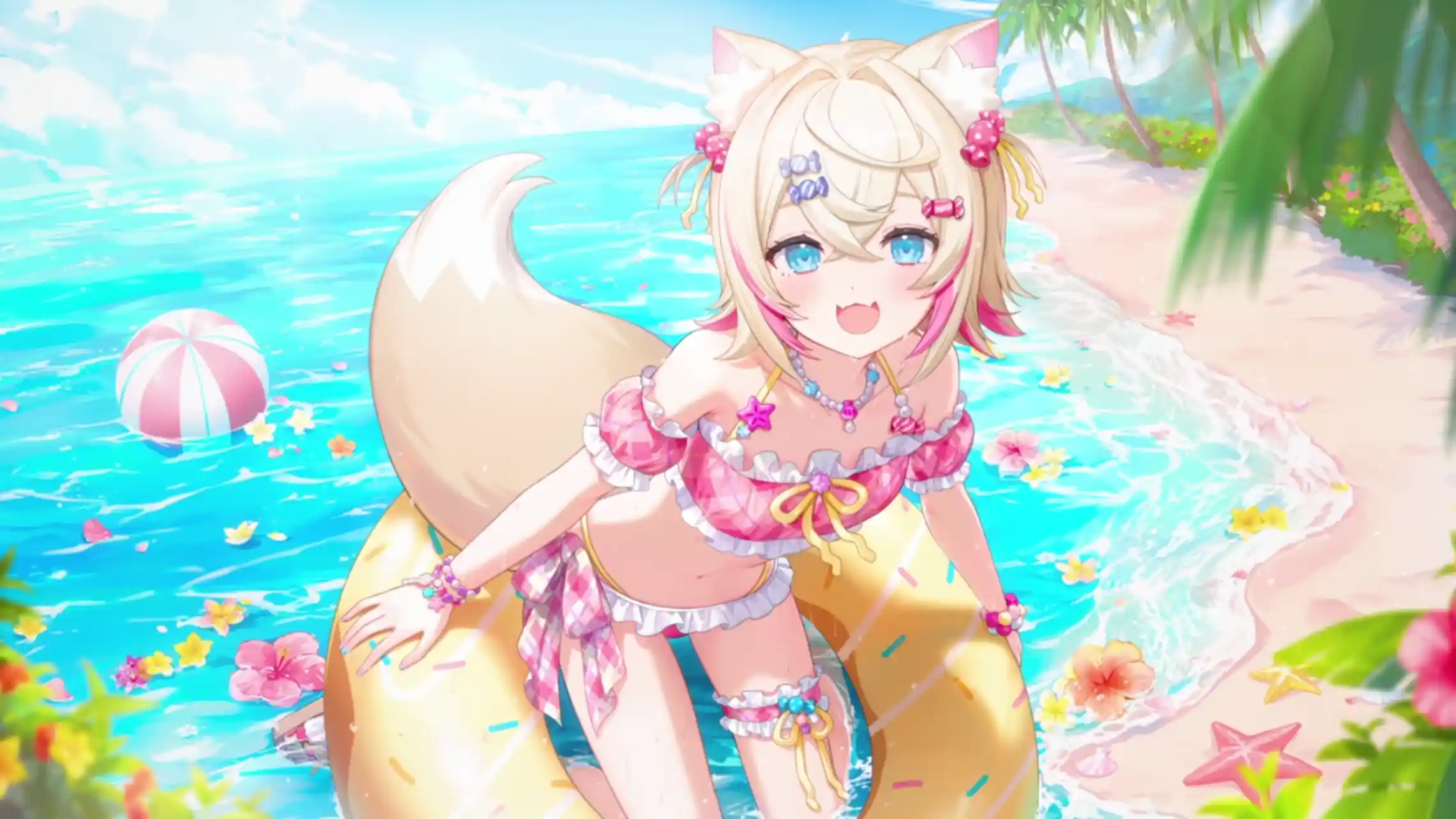 モココのBreezy Summer モココ・アビスガードの衣装イラスト