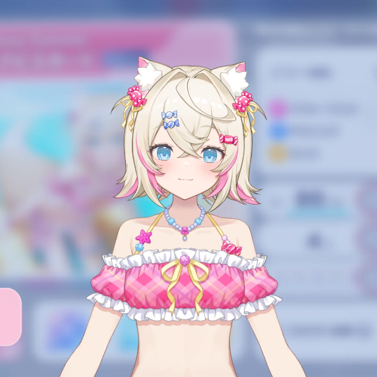 モココのBreezy Summer モココ・アビスガードの衣装3Dモデル