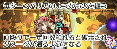 ラウドラ究極_バリア状態_モンスト