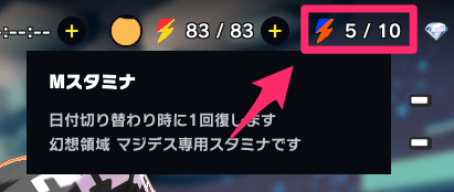 Mスタミナ