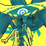 マジカミ_海白獣の幻子体(雷)